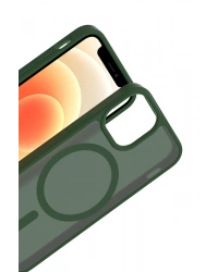 Joko iPhone 11 Jota Magsafe Kapak - Koyu Yeşil