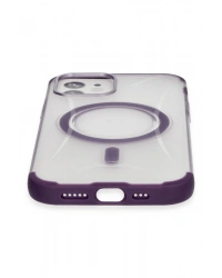 Joko iPhone 12 Hilton Magsafe Kapak - Derin Mor