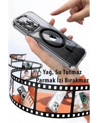 Joko iPhone 14 Pro Kılıf Crystal Magsafe Kapak - Siyah