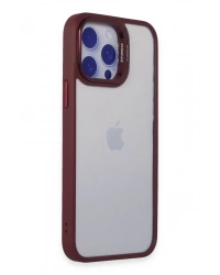 Joko iPhone 14 Pro Kılıf Roblox Lens Standlı Kapak - Bordo