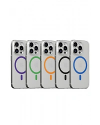 Joko iPhone 14 Pro Max Kılıf Bubble Magsafe Kapak - Mor