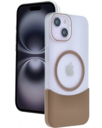 Joko iPhone 14 Velar Magsafe Kapak - Çöl Titanyum