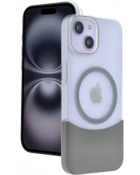 Joko iPhone 14 Velar Magsafe Kapak - Natural Grey