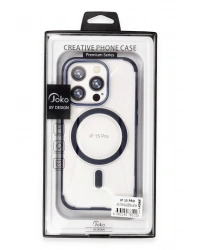 Joko iPhone 15 Pro Hilton Magsafe Kapak - Titan Gri