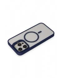 Joko iPhone 15 Pro Kılıf Roblox Lens Magsafe Standlı Kapak - Lacivert