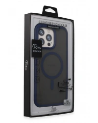 Joko iPhone 15 Pro Toras Airbag Magsafe Kapak - Lacivert