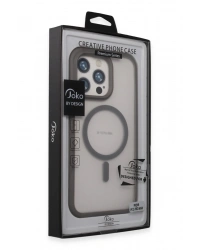 Joko iPhone 15 Pro Toras Airbag Magsafe Kapak - Titan Gri