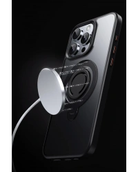 Joko iPhone 16 Plus Avatar 360 Dönen Magsafe Kapak - Titan Gri