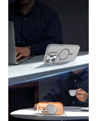 Joko iPhone 16 Pro Flet Lens Magsafe Kapak - Turuncu