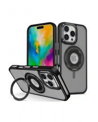 Joko iPhone 16 Pro Max Banza Magsafe Standlı Kapak - Siyah