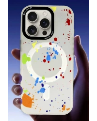 Joko iPhone 16 Pro Max Colorful Magsafe Kapak - Titan Gri