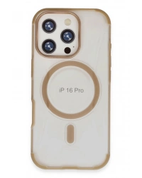 Joko iPhone 16 Pro Max Hilton Magsafe Kapak - Gold