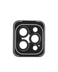 Joko iPhone 16 Pro Max PVD Metal Kamera Lens - Siyah