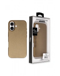 Joko iPhone 16 Wonder Deri Magsafe Kapak - Bronz