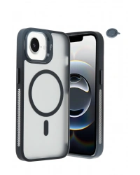 Joko iPhone 16E Flet Lens Magsafe Kapak - Siyah