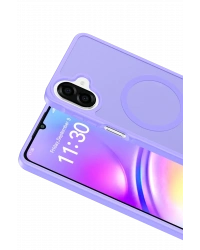 Joko Samsung Galaxy A07 4G Jota Magsafe Kapak - Lila