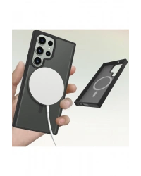 Joko Samsung Galaxy S23 Ultra Jota Magsafe Kapak - Derin Mor