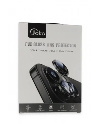 Joko Samsung Galaxy S23 Ultra PVD Metal Kamera Lens - Siyah