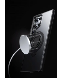 Joko Samsung Galaxy S24 Avatar 360 Dönen Magsafe Kapak - Titan Gri