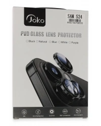 Joko Samsung Galaxy S24 PVD Metal Kamera Lens - Siyah