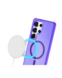 Joko Samsung Galaxy S24 Ultra Kılıf Star Magsafe Kapak - Turuncu