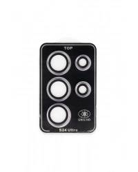 Joko Samsung Galaxy S24 Ultra PVD Metal Kamera Lens - Pembe