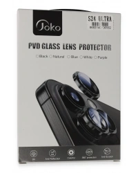 Joko Samsung Galaxy S24 Ultra PVD Metal Kamera Lens - Siyah