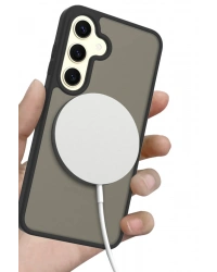 Joko Samsung Galaxy S25 Jota Magsafe Kapak - Lila