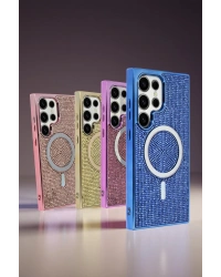 Joko Samsung Galaxy S25 Ultra Helen Magsafe Kapak - Rainbow