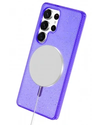 Joko Samsung Galaxy S25 Ultra Star Magsafe Kapak - Mor