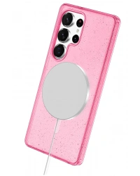 Joko Samsung Galaxy S25 Ultra Star Magsafe Kapak - Pembe