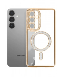 Joko Samsung Galaxy S26 Plus Joke Simli Magneticsafe Kılıf - Gold