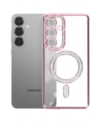 Joko Samsung Galaxy S26 Plus Joke Simli Magneticsafe Kılıf - Pembe