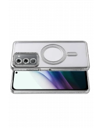 Joko Xiaomi Redmi 15 4G Joke Simli Magneticsafe Kılıf - Gümüş