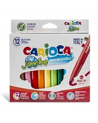 Jumbo Süper Yıkanabilir Keçeli Boya Kalemi 12’li