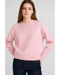 Kadın Oversize Kalıp Kışlık Kazak