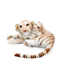 Kaplan ve Yavrusu Peluş 60 cm.