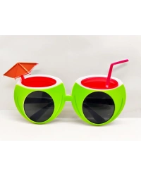 Karpuz Şekilli Tropikal Hawaii Yaza Merhaba Parti Gözlüğü