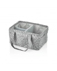  Katlamalı Anne & Bebek Organizer 795 Gri Çiçek