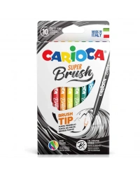 Keçeli Boya Süper Brush Fırça Uçlu 10lu 42937