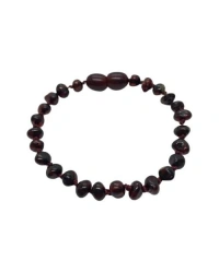  Kehribar Bebek Bilekliği 588 Vişne