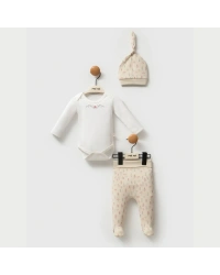 Kokina Şapka Body Pantolon MNB5334 Bej
