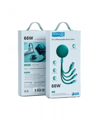 Konfulon DC44 3in1 66W Kablo - Yeşil