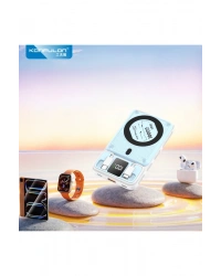 Konfulon M25W 10.000 mAh 20W PD Magsafe Powerbank - Mavi
