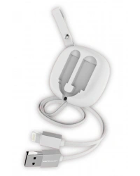 Konfulon S80 Lightning Kablo iphone Uyumlu 20cm-1M 2A - Beyaz