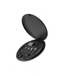 Konfulon SN06 3in1 Kablo ve Kart Düzenleyici - Siyah