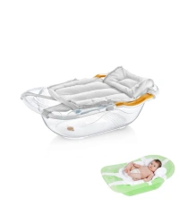  Köpüklü Bebek Banyo Küvet Filesi 164 Beyaz