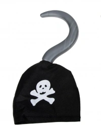 Korsan Kancası Kumaş Malzemeden İmal Korsan Eli Arma Baskılı