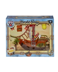 Korsan Oyun Seti Beyaz Yelkenli Oyuncak