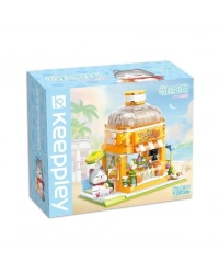 KP28017 Keeppley Kitten Juice Shop Blok Seti 315 Parça -Vagonlife